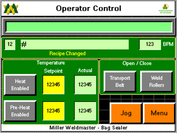 Controlo do operador