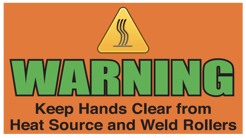 Aviso: Manter as mãos afastadas
